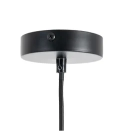 Lampa wisząca TEJA 25 cm lina papierowa ceglasty