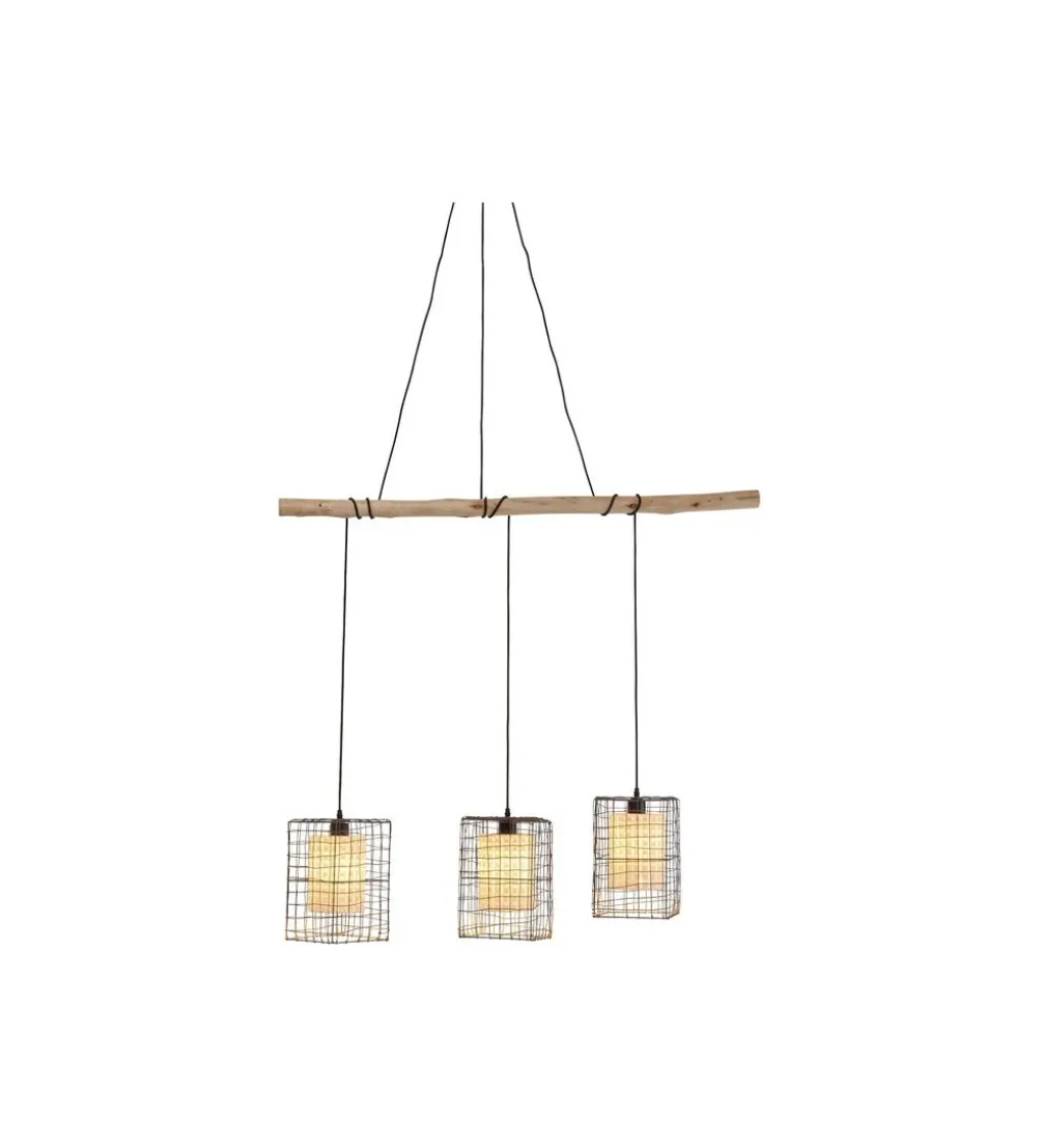 Lampa wisząca THREE GRIDS 120 cm