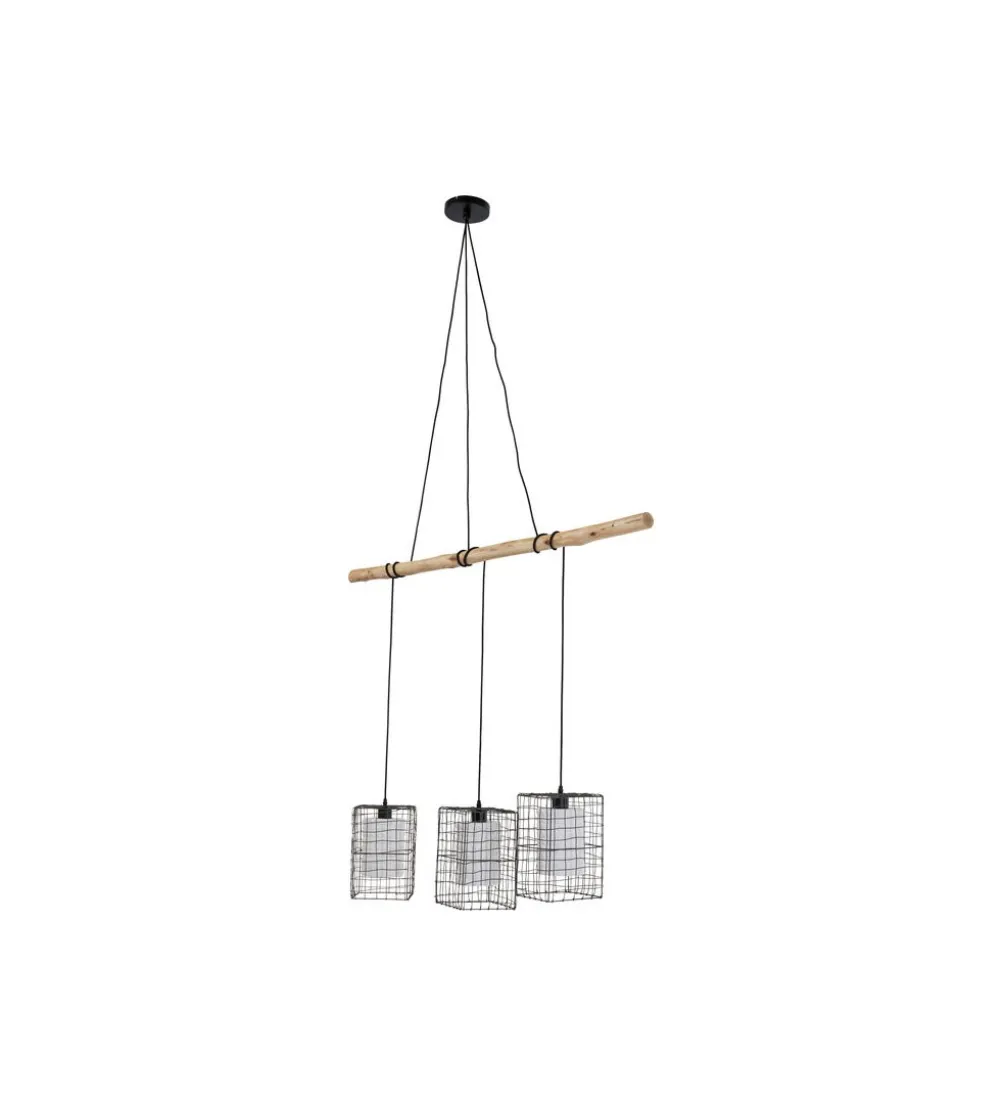 Lampa wisząca THREE GRIDS 120 cm