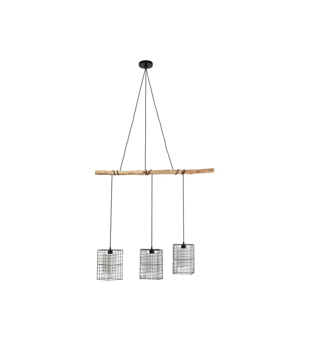 Lampa wisząca THREE GRIDS 120 cm