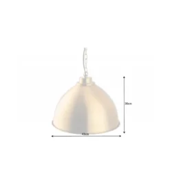 Lampa wisząca TOMAR 43 cm złota