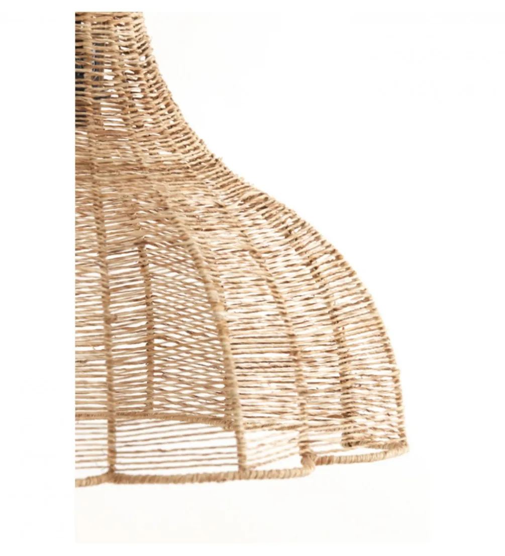 Lampa wisząca TONODA 60 cm juta naturalna