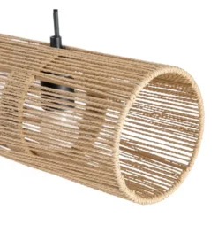 Lampa wisząca VAISE 60 cm kremowa