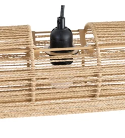Lampa wisząca VAISE 100 cm kremowa