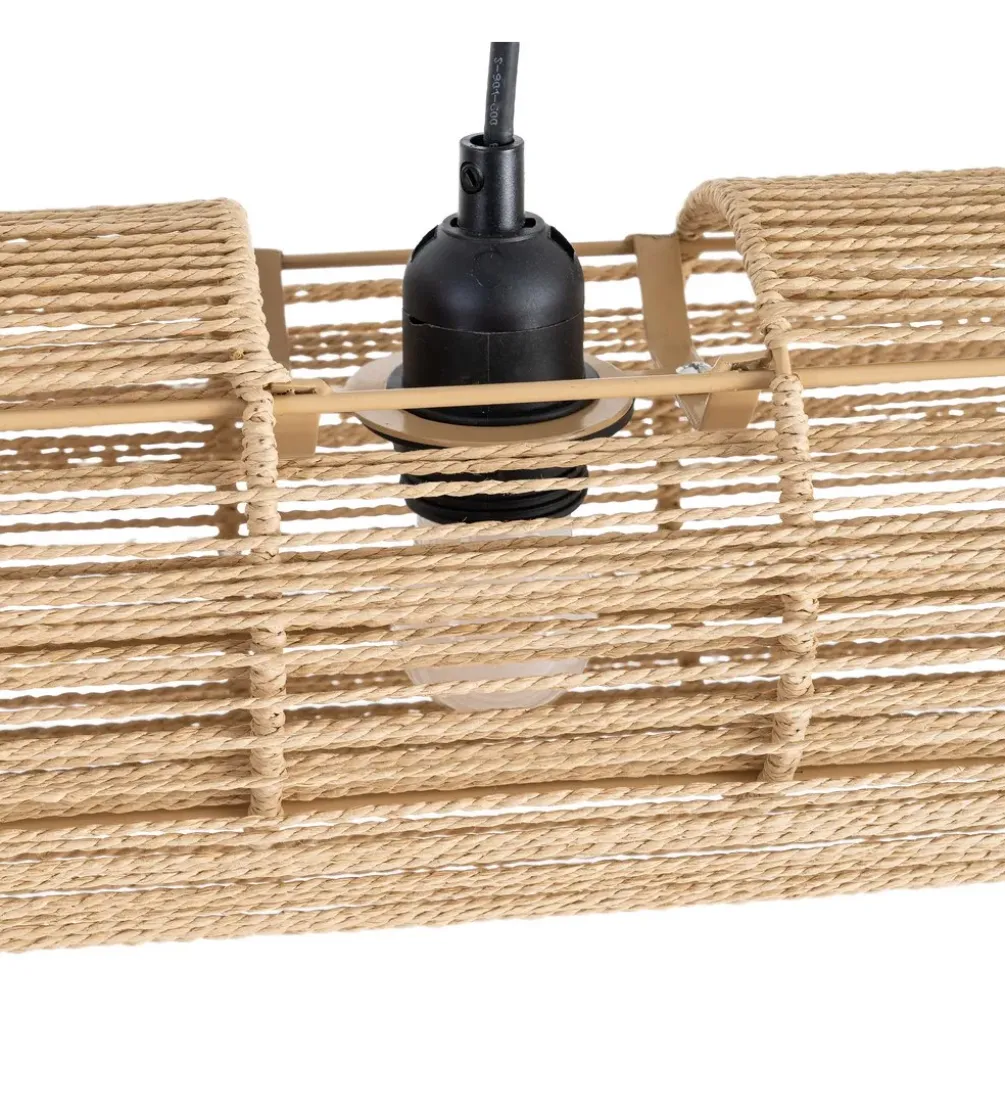 Lampa wisząca VAISE 100 cm kremowa