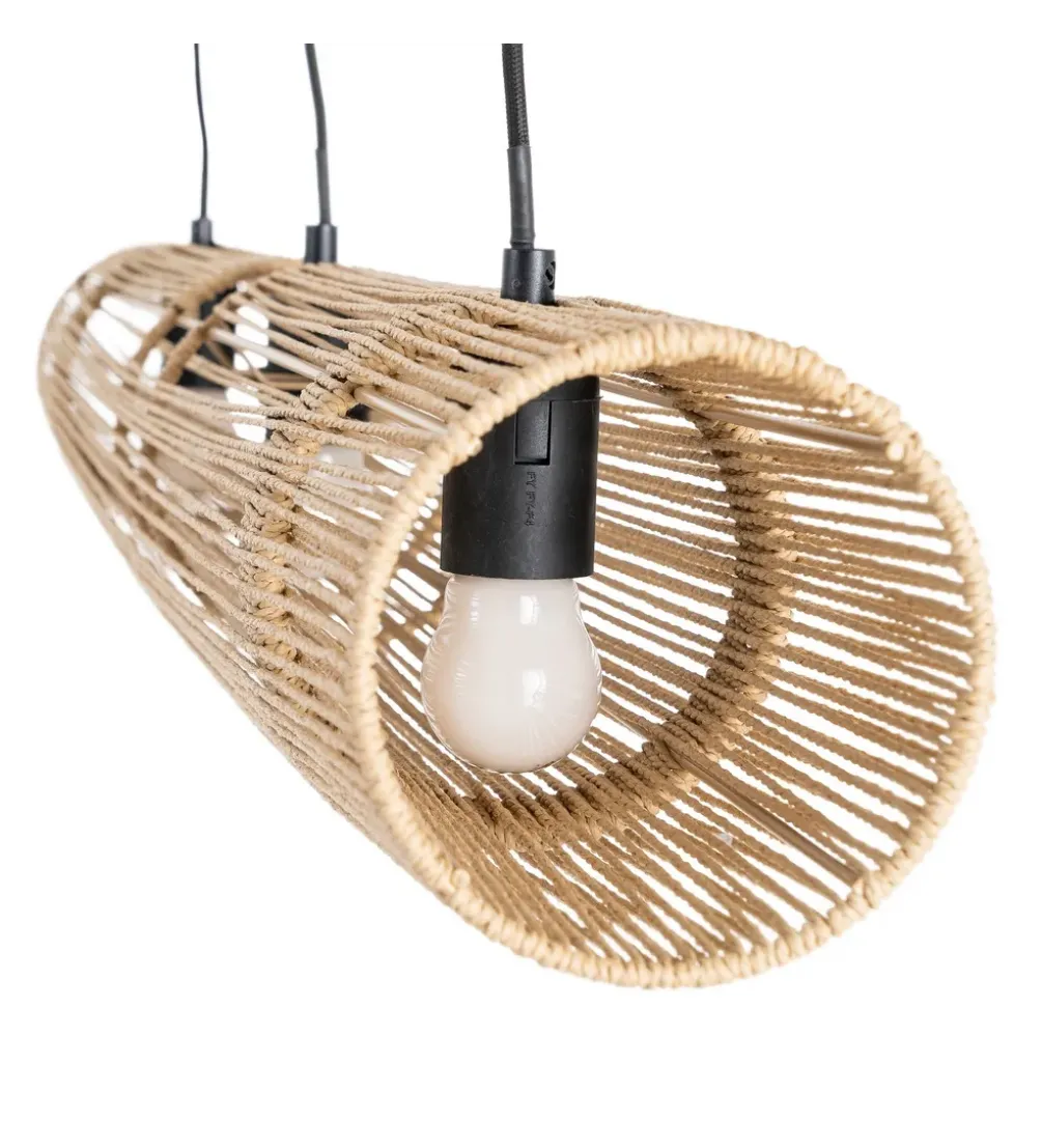 Lampa wisząca VAISE 100 cm kremowa