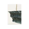 Lampa wisząca VENEZIA 130 cm niebieska