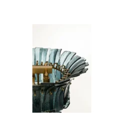Lampa wisząca VENEZIA 130 cm niebieska