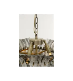Lampa wisząca VENEZIA 50 cm smoke