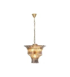 Lampa wisząca VENEZIA 50 cm smoke