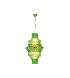Lampa wisząca VENEZIA DOUBLE 53 cm zielony