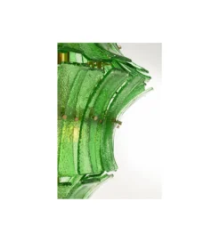 Lampa wisząca VENEZIA DOUBLE 53 cm zielony