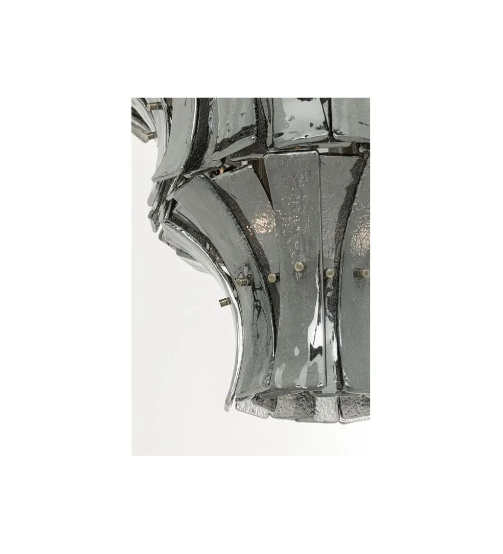 Lampa wisząca VENEZIA DOUBLE 71 cm smoke