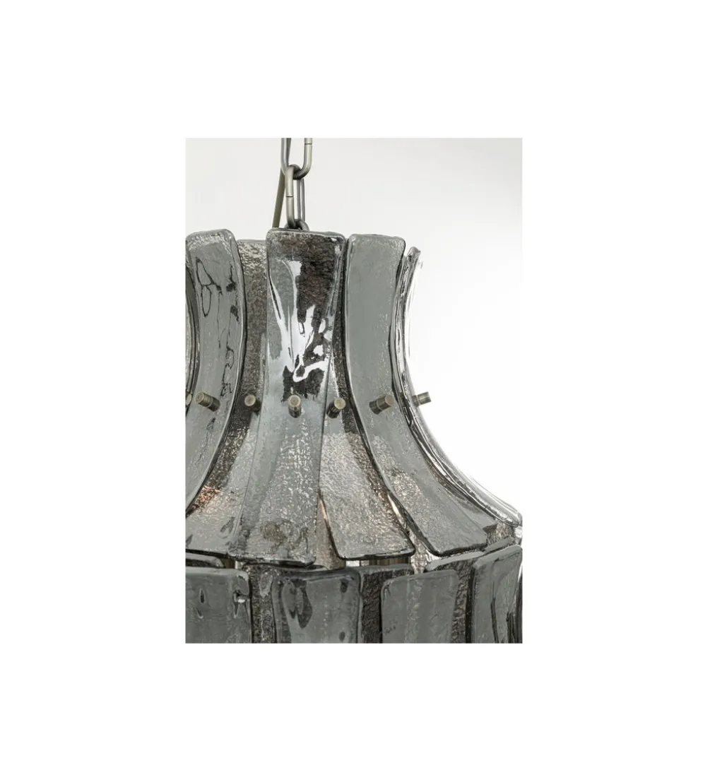 Lampa wisząca VENEZIA DOUBLE 71 cm smoke