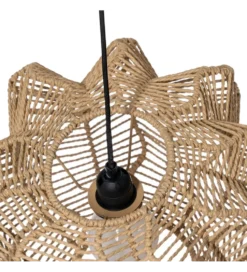 Lampa wisząca WAYRI 50 cm naturalna