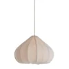 Lampa wisząca ZUBEDA 58 cm kremowa