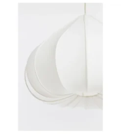 Lampa wisząca ZUBEDA 58 cm kremowa