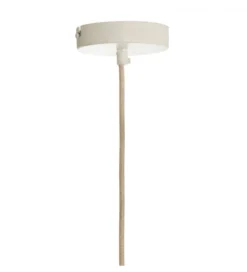 Lampa wisząca ZUBEDO 60 cm kremowa