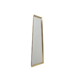 Lustro AREZZO trapez mosiądź 65 x 160 cm