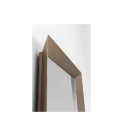 Lustro AREZZO trapez 65 x 160 cm kawowy