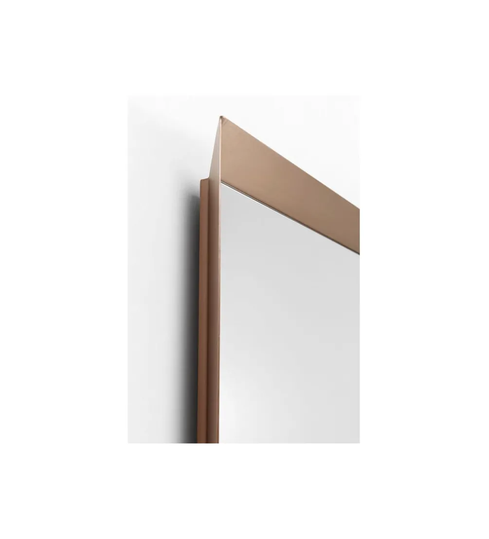 Lustro AREZZO 80 x 120 cm kawowy