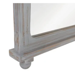 Lustro BEGASTA 170 cm drewno paulowni szare