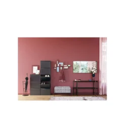 Lustro BELLA 60 x 180 cm czarne