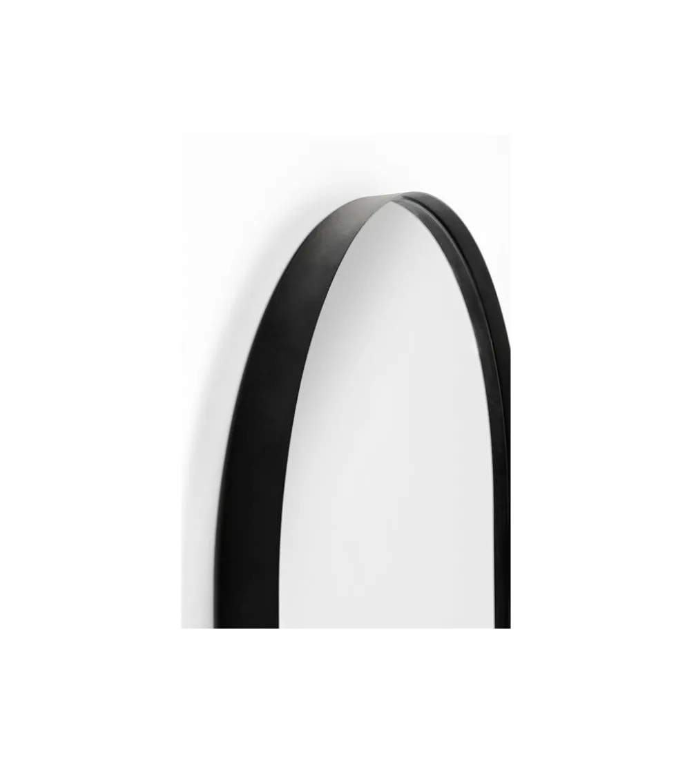 Lustro BELLA 77 x 173 cm czarne