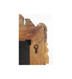 Lustro BE MIND 90 x 160 cm drewno naturalne