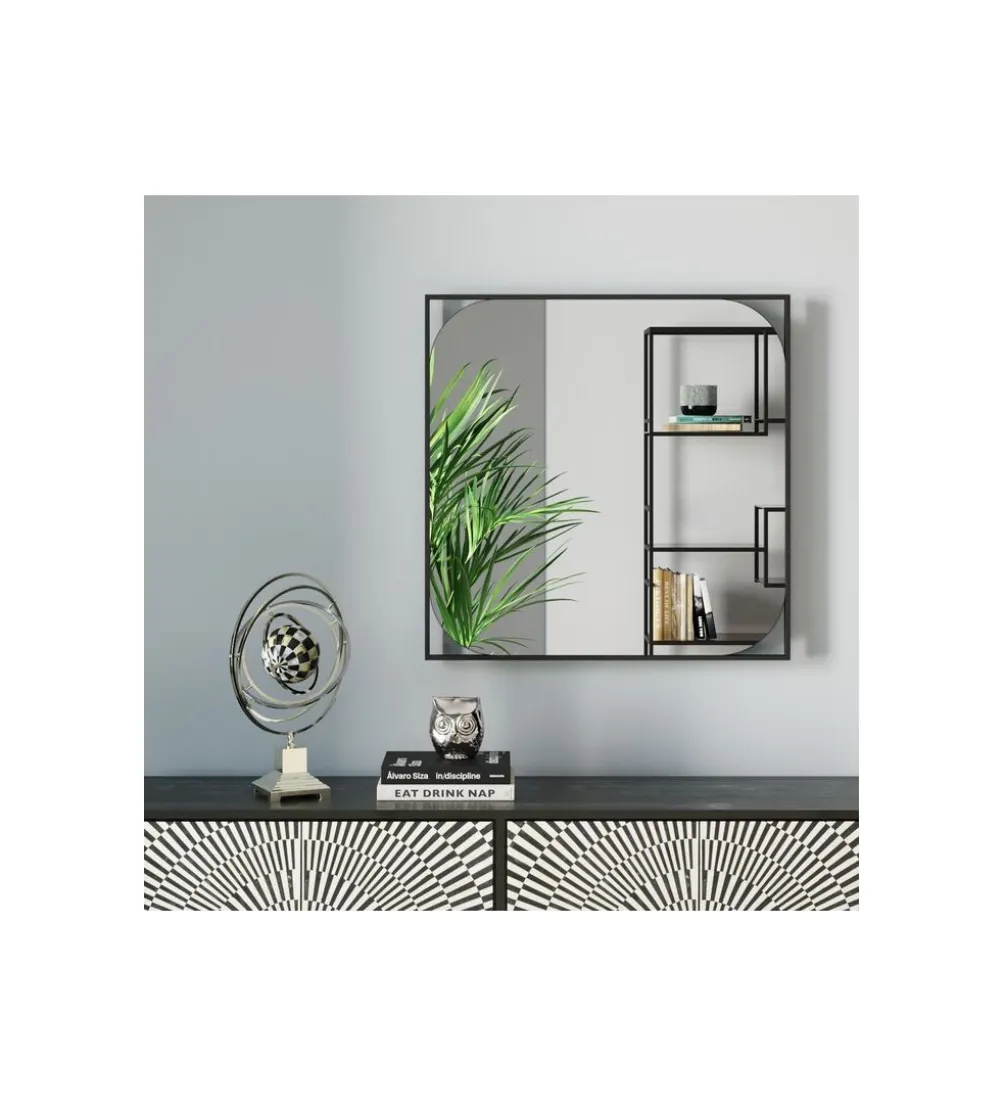 Lustro BONITA 81 cm czarne