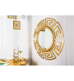 Lustro ścienne Euphoria 85 cm złote