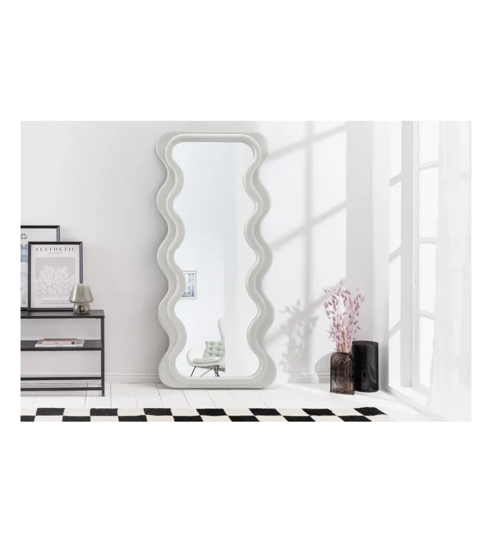 Lustro ścienne FUENTE 160 cm białe