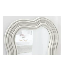 Lustro ścienne FUENTE II RUBIO 100 cm białe