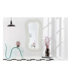 Lustro ścienne FUENTE II RUBIO 100 cm białe