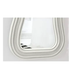 Lustro ścienne FUENTE II RUBIO 100 cm białe