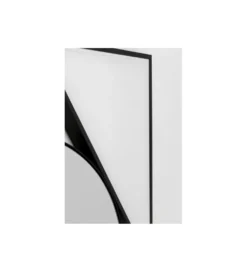 Lustro ścienne MIRO 88 cm czarne