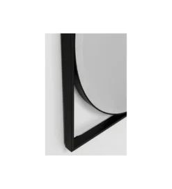 Lustro ścienne MIRO 88 cm czarne