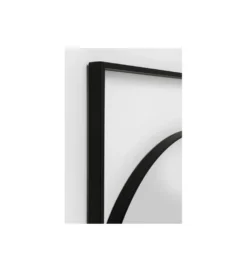 Lustro ścienne MIRO 88 cm czarne