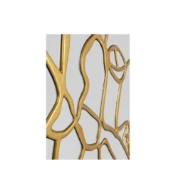 Lustro ścienne Pieces 100 cm złote