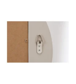 Lustro ścienne RUBIO 100 cm greige