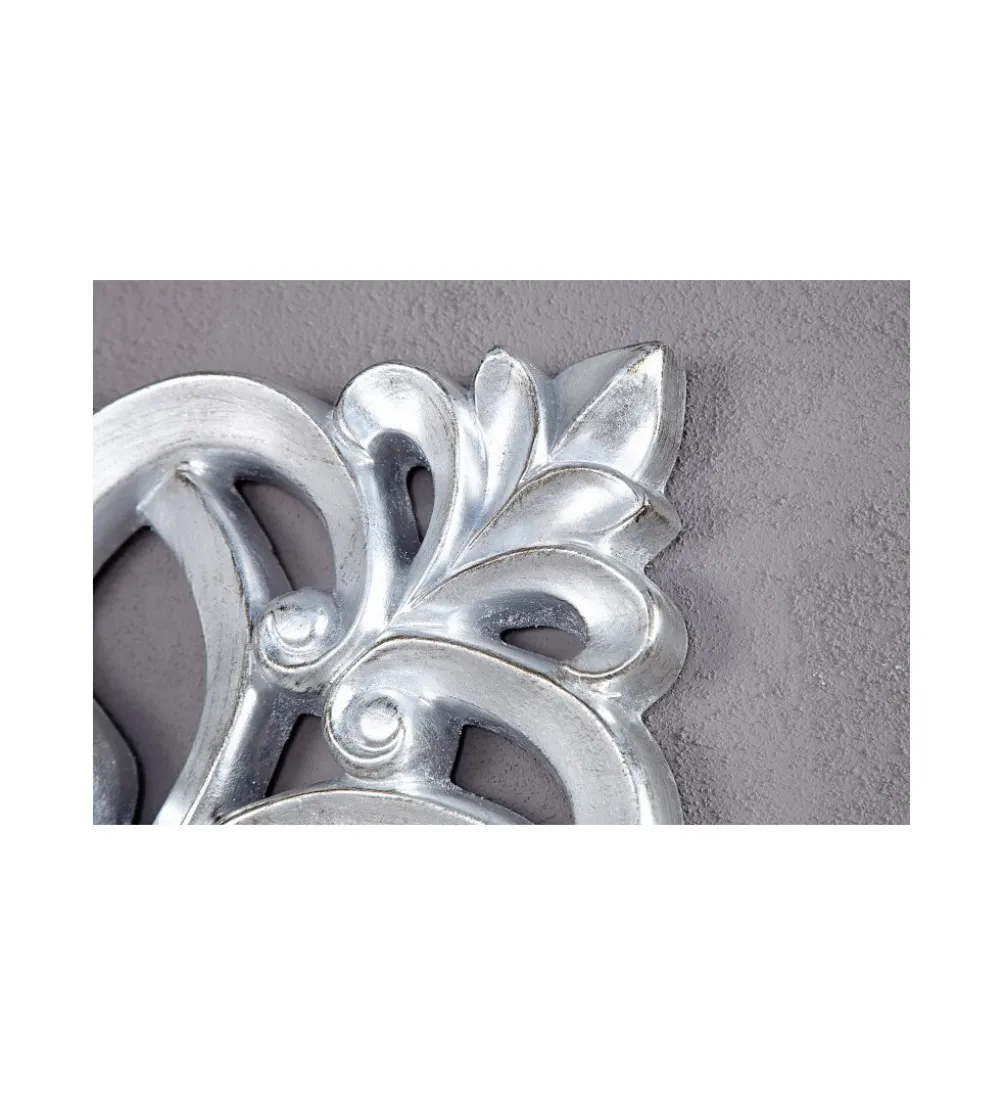 Lustro ścienne Venice 75cm srebrne