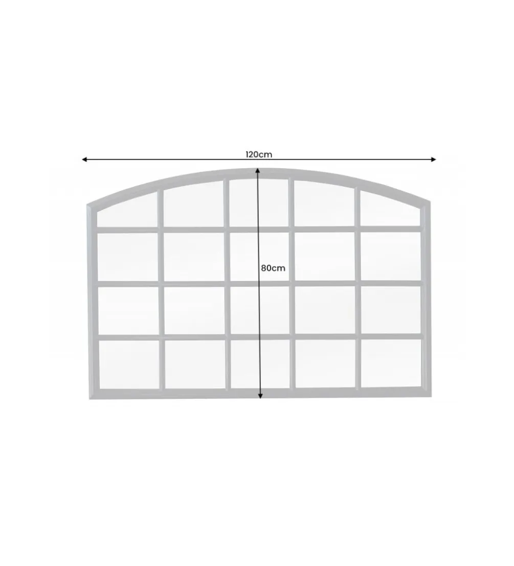 Lustro CRUZ 120 cm czarne
