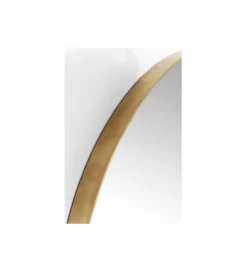 Lustro CURVE 100 cm mosiądź
