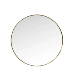 Lustro CURVE 100 cm mosiądź