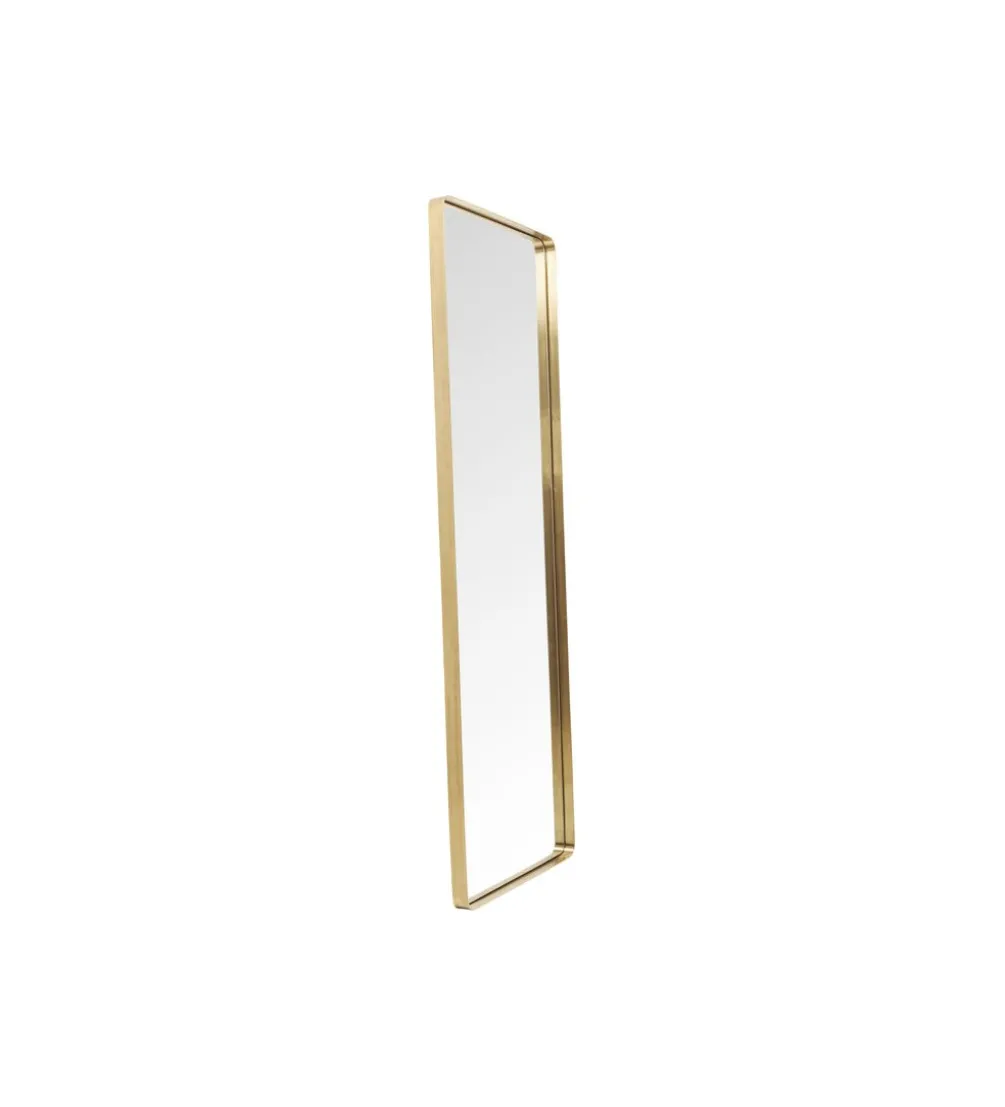 Lustro CURVE MO 70 x 200 cm złote