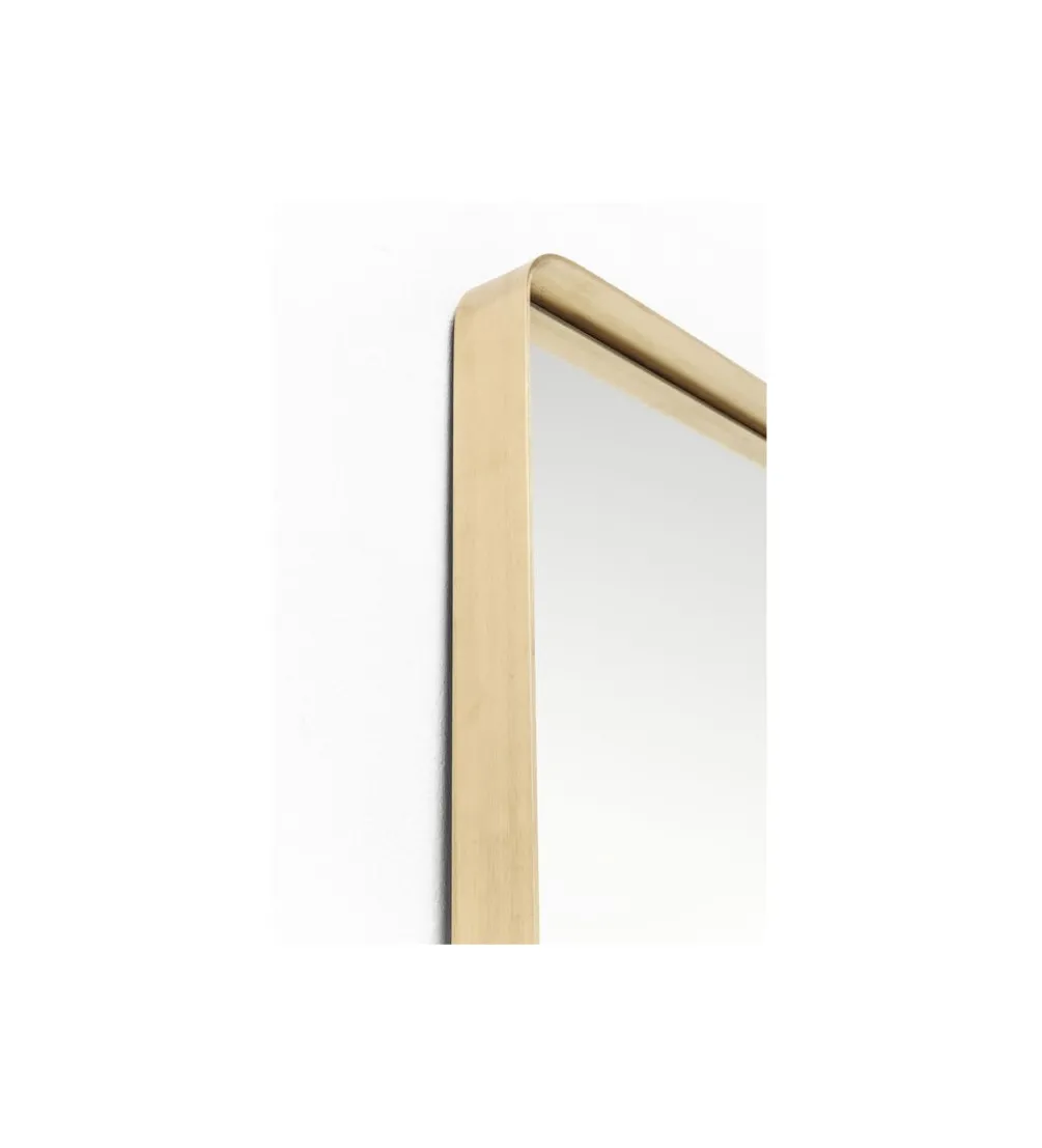 Lustro CURVE MO 70 x 200 cm złote