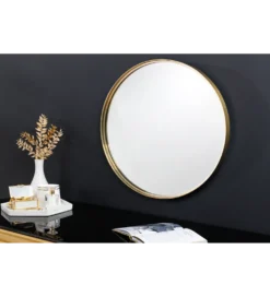 Lustro DEBORA 50 cm złote