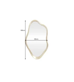 Lustro EMBER 100 cm złote