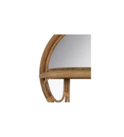 Lustro FEMKI 42 cm ratan naturalny