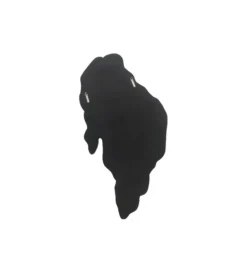 Lustro FLUIDUM 150 cm czerwone